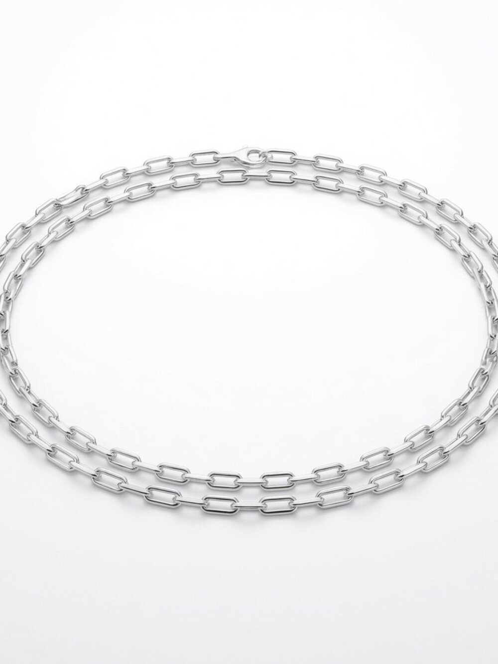 18" Long Solid Sterling Silver, Venezia Chain / FREE GIFT BOX!